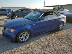 Salvage cars for sale at Temple, TX auction: 2008 BMW 128 I