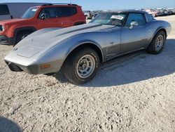 Salvage cars for sale at Arcadia, FL auction: 1978 Chevrolet Corvette