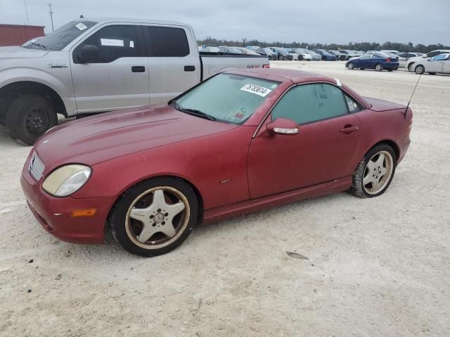 2001 Mercedes-Benz SLK 320