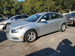 Salvage cars for sale at Austell, GA auction: 2014 Chevrolet Cruze LT