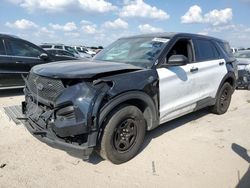 Salvage cars for sale at San Antonio, TX auction: 2022 Ford Explorer Police Interceptor