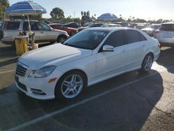 Salvage cars for sale at Van Nuys, CA auction: 2013 Mercedes-Benz E 350