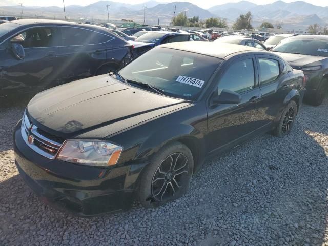 2012 Dodge Avenger SE