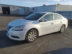 Salvage cars for sale at Vallejo, CA auction: 2013 Nissan Sentra S