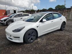 2021 Tesla Model 3 en venta en Homestead, FL