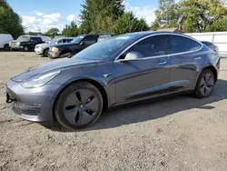 Tesla salvage cars for sale: 2020 Tesla Model 3