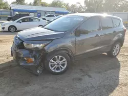 Salvage cars for sale at Wichita, KS auction: 2019 Ford Escape S