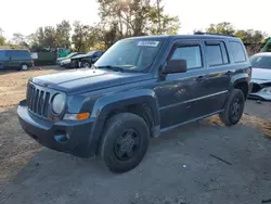 Jeep salvage cars for sale: 2008 Jeep Patriot Sport