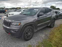 Salvage cars for sale at Riverview, FL auction: 2017 Jeep Grand Cherokee Trailhawk