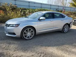 Salvage cars for sale at Davison, MI auction: 2016 Chevrolet Impala LTZ