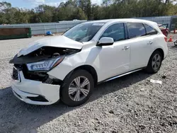 Salvage cars for sale at Augusta, GA auction: 2020 Acura MDX