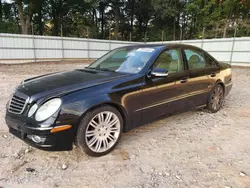 Salvage cars for sale at Austell, GA auction: 2008 Mercedes-Benz E 350