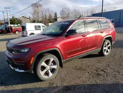 Salvage cars for sale from Copart Anchorage, AK: 2021 Jeep Grand Cherokee L Limited