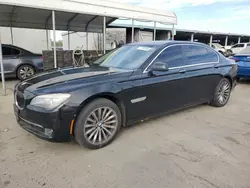 BMW salvage cars for sale: 2012 BMW 750 LI