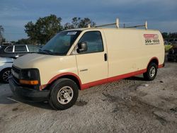 Salvage trucks for sale at Riverview, FL auction: 2005 Chevrolet Express G2500