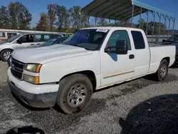 Salvage cars for sale at Spartanburg, SC auction: 2006 Chevrolet Silverado C1500