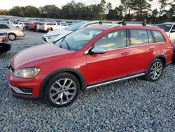 Salvage cars for sale at Byron, GA auction: 2017 Volkswagen Golf Alltrack S