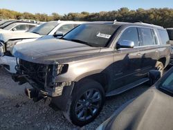 Salvage cars for sale at Grand Prairie, TX auction: 2015 Chevrolet Tahoe K1500 LTZ