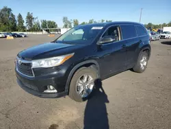 Toyota Highlander Limited salvage cars for sale: 2014 Toyota Highlander Limited