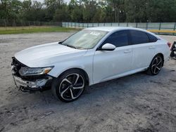 Honda Vehiculos salvage en venta: 2018 Honda Accord Sport