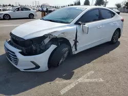 2018 Hyundai Elantra SEL en venta en Rancho Cucamonga, CA