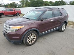 Ford Explorer xlt salvage cars for sale: 2011 Ford Explorer XLT