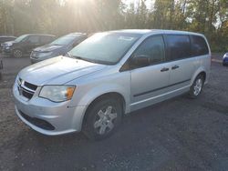 Salvage cars for sale at Cookstown, ON auction: 2012 Dodge Grand Caravan SE