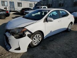 Salvage cars for sale from Copart Los Angeles, CA: 2018 Toyota Corolla L