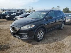 Salvage cars for sale at Elgin, IL auction: 2013 Mazda CX-9 Touring