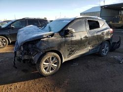 Salvage cars for sale at Brighton, CO auction: 2014 Hyundai Tucson GLS