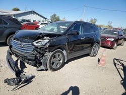 Salvage cars for sale at Pekin, IL auction: 2016 Hyundai Santa FE SE