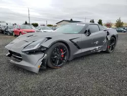 Chevrolet salvage cars for sale: 2016 Chevrolet Corvette Stingray 1LT