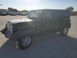 Carros salvage sin ofertas aún a la venta en subasta: 2015 Jeep Wrangler Unlimited Sport