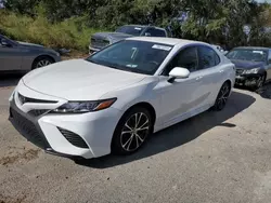 Flood-damaged cars for sale at auction: 2019 Toyota Camry L