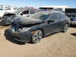 Salvage cars for sale at Brighton, CO auction: 2018 Honda Civic EX