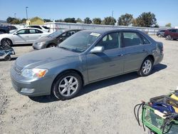 Salvage cars for sale at Sacramento, CA auction: 2002 Toyota Avalon XL