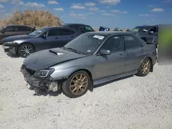 Salvage cars for sale at Taylor, TX auction: 2007 Subaru Impreza WRX STI