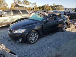 Salvage cars for sale at Spartanburg, SC auction: 2008 Lexus IS 250