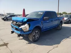 Ford salvage cars for sale: 2021 Ford F150 Supercrew