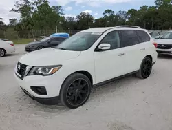 Nissan salvage cars for sale: 2018 Nissan Pathfinder S