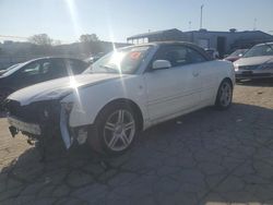 Salvage cars for sale at Lebanon, TN auction: 2007 Audi A4 2.0T Cabriolet Quattro