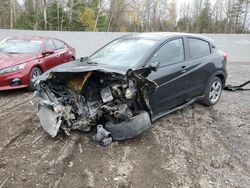 Salvage cars for sale at Cookstown, ON auction: 2017 Honda HR-V EX