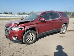 Salvage cars for sale at Houston, TX auction: 2018 Chevrolet Traverse LT