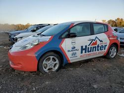 Nissan salvage cars for sale: 2015 Nissan Leaf S