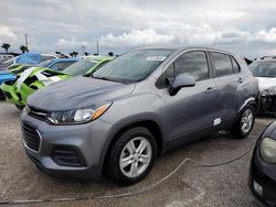 Carros dañados por inundaciones a la venta en subasta: 2020 Chevrolet Trax LS