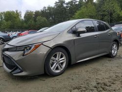 2019 Toyota Corolla SE en venta en Waldorf, MD