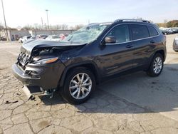 Salvage cars for sale from Copart Fort Wayne, IN: 2016 Jeep Cherokee Limited