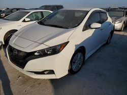 Salvage cars for sale at Arcadia, FL auction: 2023 Nissan Leaf S