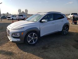 Salvage cars for sale at San Diego, CA auction: 2019 Hyundai Kona Ultimate