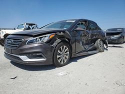 Salvage cars for sale at Haslet, TX auction: 2015 Hyundai Sonata Sport